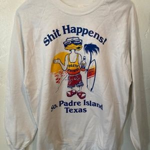 80s Duck graphic sweatshirt